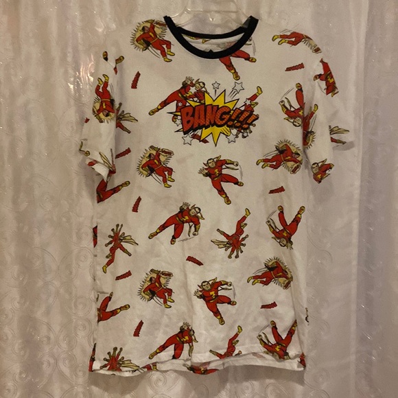 Original Gravity Shazam T-Shirt Mens Size Large 🔥 - Picture 1 of 4